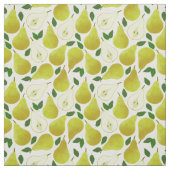 Muster für grüne Birnen Stoff (Muster)