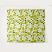 Muster für grüne Birnen Wandteppich (Vorderseite (Horizontal))