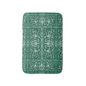 Muster für grüne Blätter Badematte (Vorderseite Vertikal)