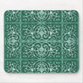 Muster für grüne Blätter Mousepad (Vorne)