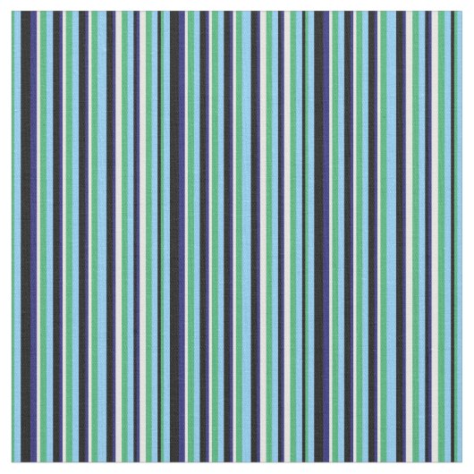 Muster für grüne, blaue, schwarze und weiße Streif Stoff (Nahaufnahme)