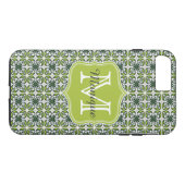 Muster für grüne Blume Case-Mate iPhone Hülle (Rückseite (Horizontal))