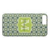 Muster für grüne Blume Case-Mate iPhone Hülle (Rückseite (Horizontal))