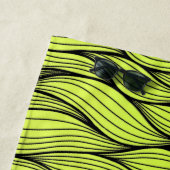 Muster für grüne Flächen Strandtuch (Beispiel)