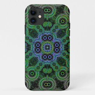Muster für grüne geometrische Cogs CaseMate iPhone Case-Mate iPhone Hülle