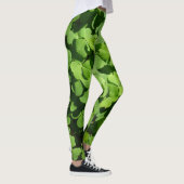Muster für grüne Kegelschnecken Leggings (Rechts)