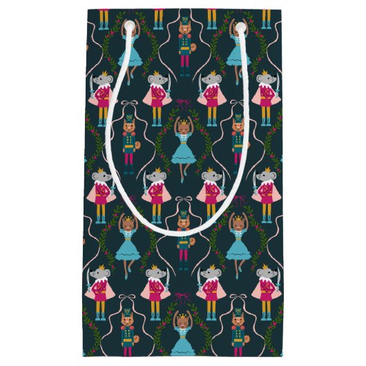 Muster für Grüne Nutcracker Kleine Geschenktüte (Vorderseite)