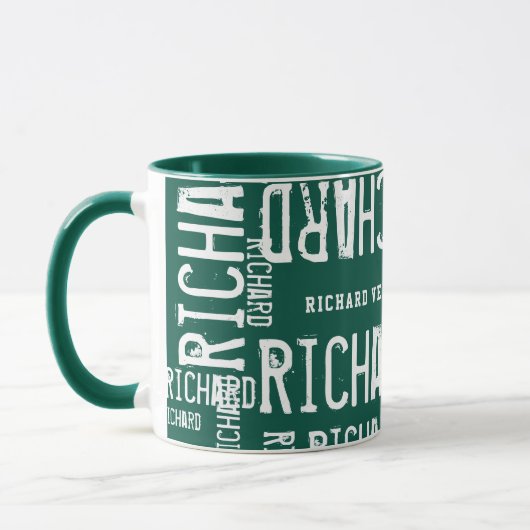 Muster für grüne Tasse (Links)