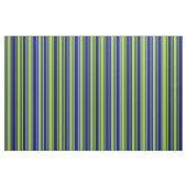 Muster für grüne und blaue Streifen Stoff (Fat Quarter (45,7 x 55,9 cm))