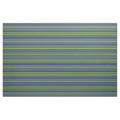 Muster für grüne und dunkelblaue Linien Stoff (Fat Quarter (45,7 x 55,9 cm))