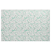 Muster für grüne und graue Retro-Formen Stoff (Fat Quarter (45,7 x 55,9 cm))