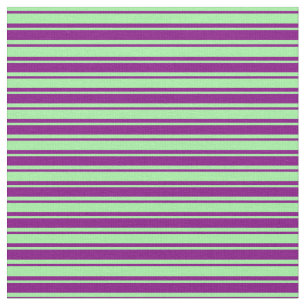 Muster für grüne und Lila Linien/Streifen Stoff