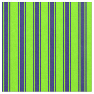 Muster für grüne und Midnight Blue Lines Stoff