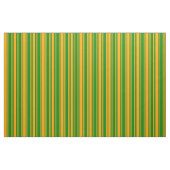 Muster für grüne und orangefarbene Streifen Stoff (Fat Quarter (45,7 x 55,9 cm))