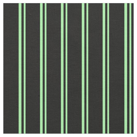 Muster für grüne und schwarze Linien Stoff (Nahaufnahme)