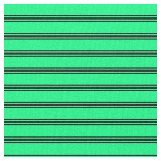 Muster für grüne und schwarze Linien Stoff (Nahaufnahme)