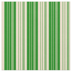 Muster für Grüne und Tan Lines Stoff