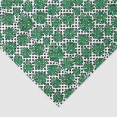 Muster für grünes Leaf 10 Seidenpapier (Ausschnitt)