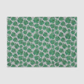 Muster für grünes Leaf 10 Seidenpapier (Vorderseite)