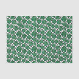 Muster für grünes Leaf 10 Seidenpapier