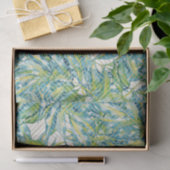 Muster für grünes Leaf 12 Seidenpapier (Geschenk)