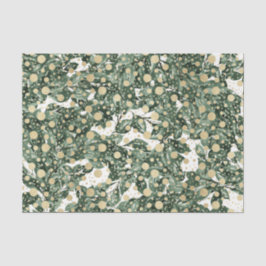 Muster für grünes Leaf 17 Seidenpapier