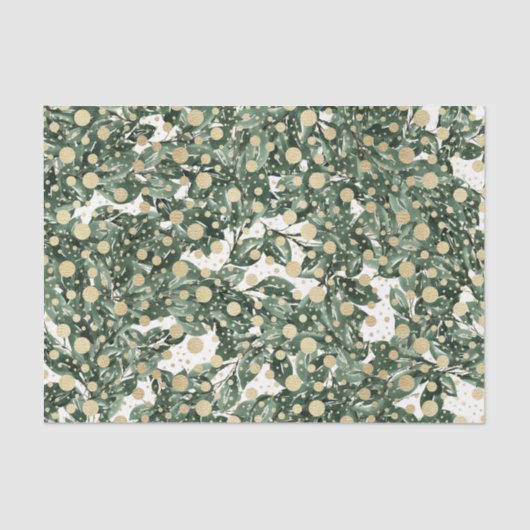 Muster für grünes Leaf 17 Seidenpapier (Vorderseite)