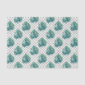 Muster für grünes Leaf 18 Seidenpapier (Vorderseite)