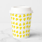 Muster für Gummienten Pappbecher (Rückseite)