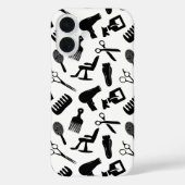 Muster für Haarstempel Case-Mate iPhone Hülle (Rückseite)