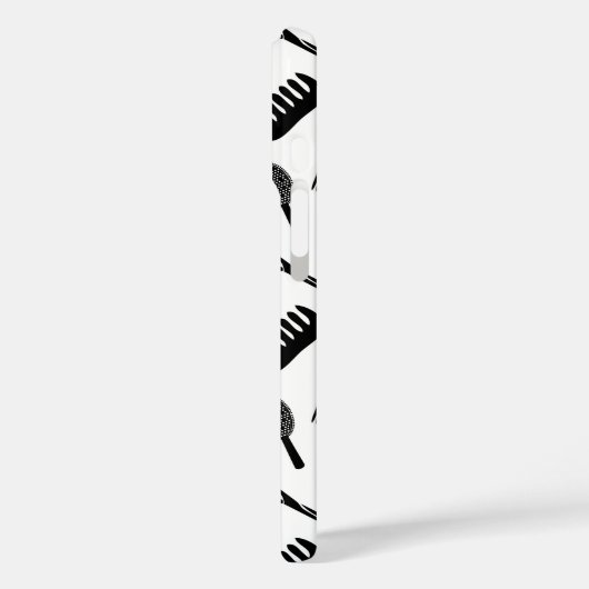 Muster für Haarstempel Case-Mate iPhone Hülle (Rückseite / Links)