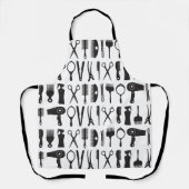 Muster für Haarstempel Schürze (Vorderseite)