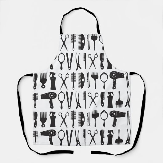 Muster für Haarstempel Schürze (Vorderseite)