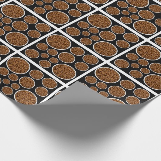 Muster für Heimtierfutter Geschenkpapier (Ecke)