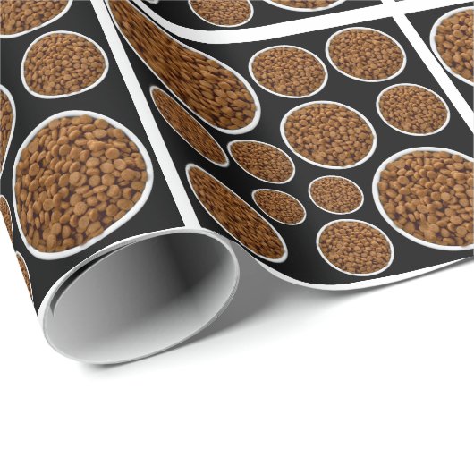 Muster für Heimtierfutter Geschenkpapier (Rolleneckpunkt)