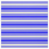 Muster für hellgelbe und blaue Linien Stoff (Muster)