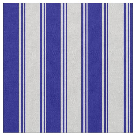 Muster für hellgraue und blaue Streifen Stoff (Nahaufnahme)