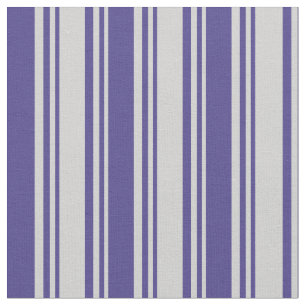 Muster für hellgraue und dunkle Slate Blue Lines Stoff
