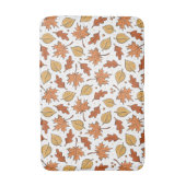 Muster für Herbst-Blätter und Acorns Badematte (Vorderseite Vertikal)