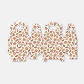 Muster für Herbst-Blätter und Acorns Geschenkschachtel (Ungefaltet)