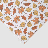 Muster für Herbst-Blätter und Acorns Seidenpapier (Ausschnitt)