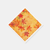 Muster für Herbstausgänge - Herbst Serviette (Ecke)