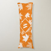 Muster für Herbstlaub im Herbst Seitenschläferkissen (Vorderseite Vertikal)