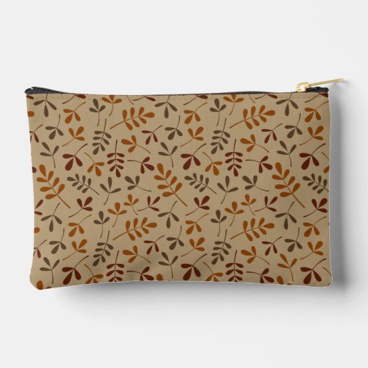 Muster für Herbstlaube Zubehörtasche (Rückseite)