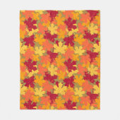 Muster für Herbstleaf Fleecedecke (Vorderseite)