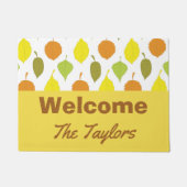 Muster für Herbstleaf Fußmatte (Vorderseite)