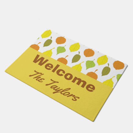 Muster für Herbstleaf Fußmatte (Schrägansicht)