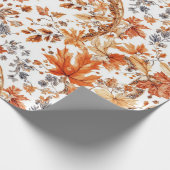 Muster für Herbstleaf Geschenkpapier (Ecke)