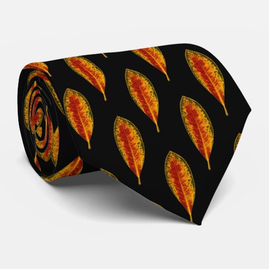 Muster für Herbstleaf Krawatte (Gerollt)