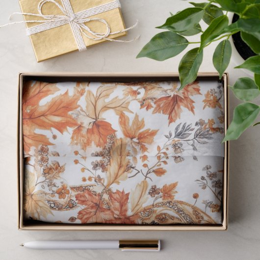 Muster für Herbstleaf Seidenpapier (Geschenk)